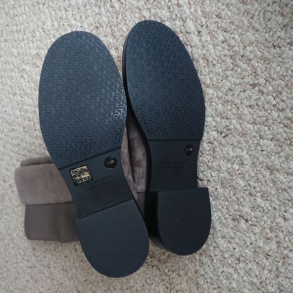 Stuart Weitzman taupe gray Suede 5050 KNEE-HIGH Boots size 7.5 - Picture 14 of 15